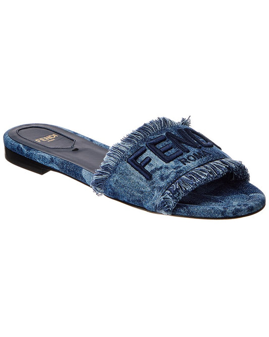 Fendi Sunshine Denim Sandal