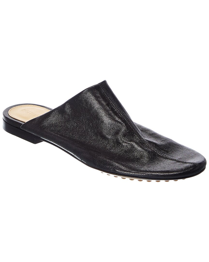 Bottega Veneta Dot Leather Slipper Black 35
