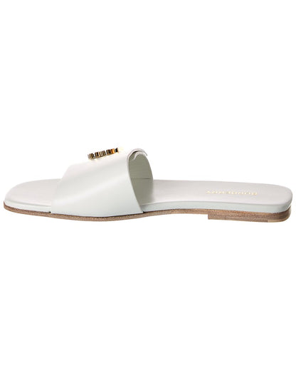 Burberry Monogram Leather Sandal