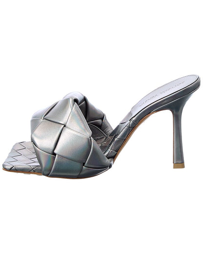 Bottega Veneta The Lido Intrecciato Leather Sandal