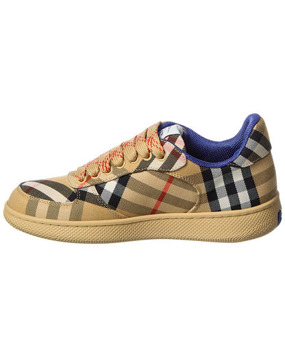 Burberry Terrace Check Canvas Sneaker