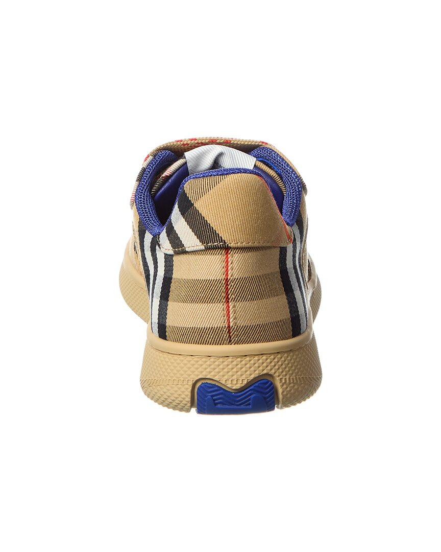 Burberry Terrace Check Canvas Sneaker