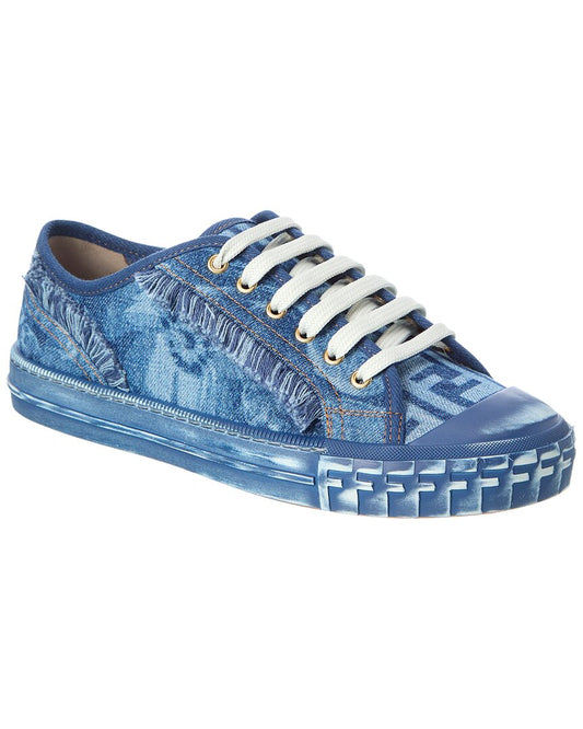 Fendi Domino Denim Sneaker