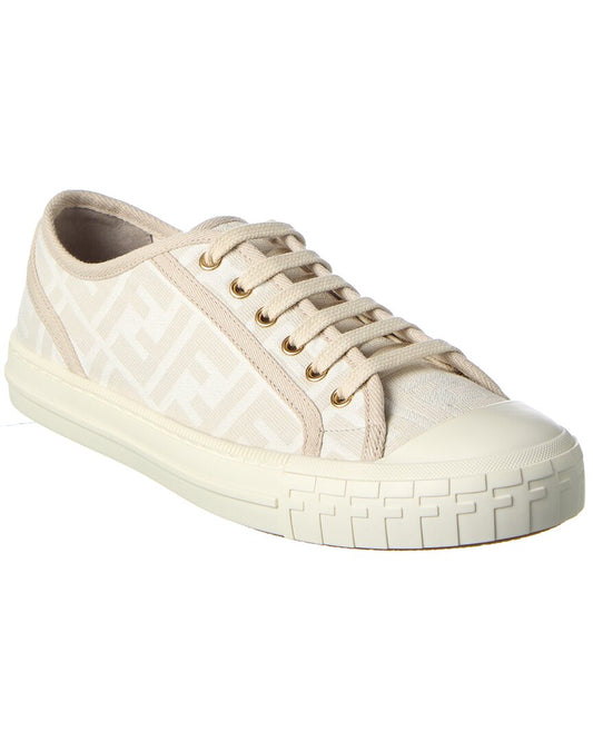 Fendi Domino Ff Jacquard Sneaker