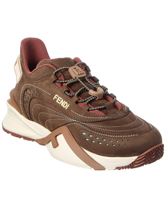 Fendi Flow Leather Sneaker
