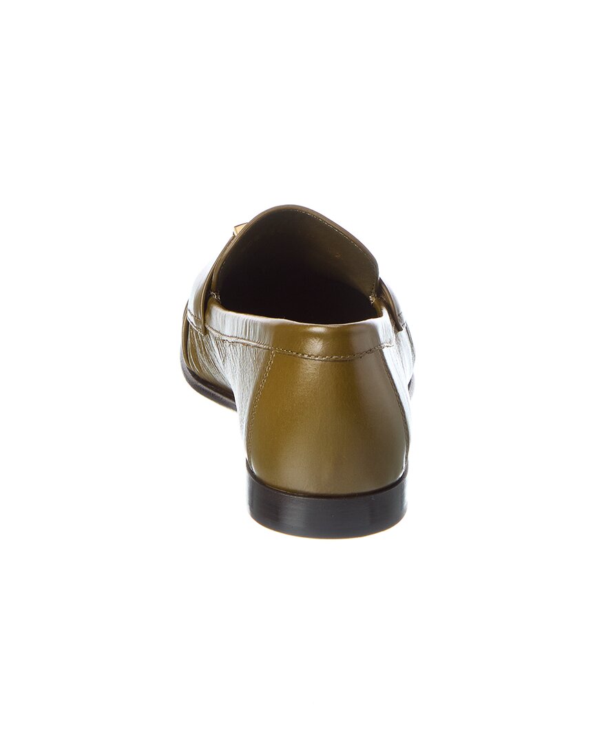 Fendi Baguette Leather Loafer