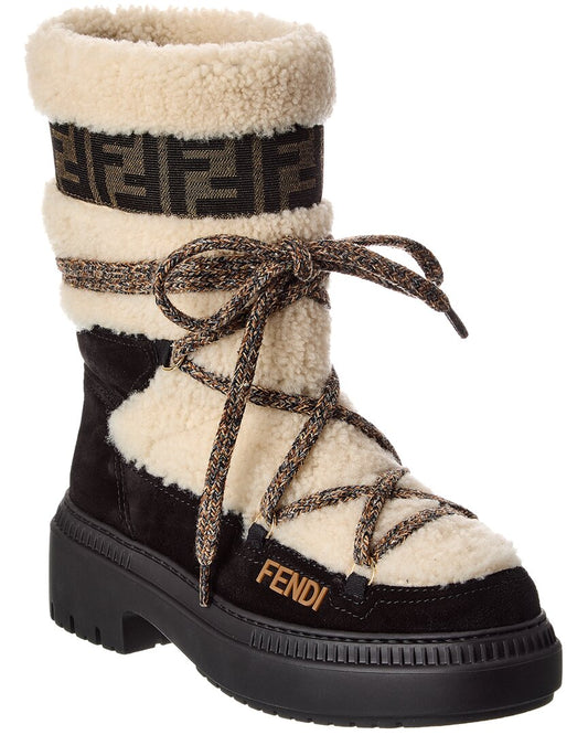 Fendi Apres Chic Suede Boot