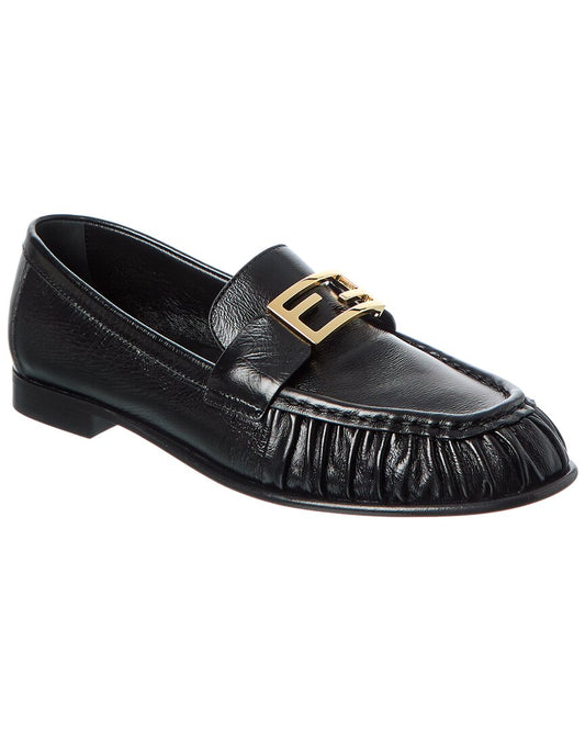 Fendi Baguette Leather Loafer