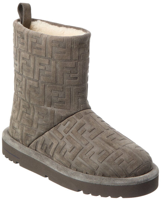 Fendi Apres Chic Ff Suede Boot
