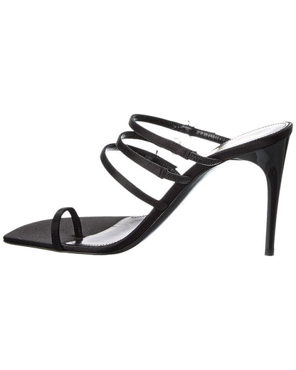 Saint Laurent Jerry 95 Satin Sandal