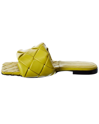 Bottega Veneta The Lido Intrecciato Leather Sandal