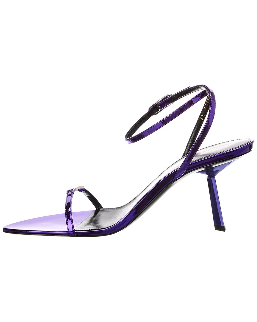 Saint Laurent Kitty 75 Leather Sandal