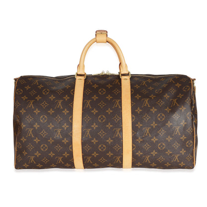Louis Vuitton Monogram Canvas Keepall Bandoulière 50