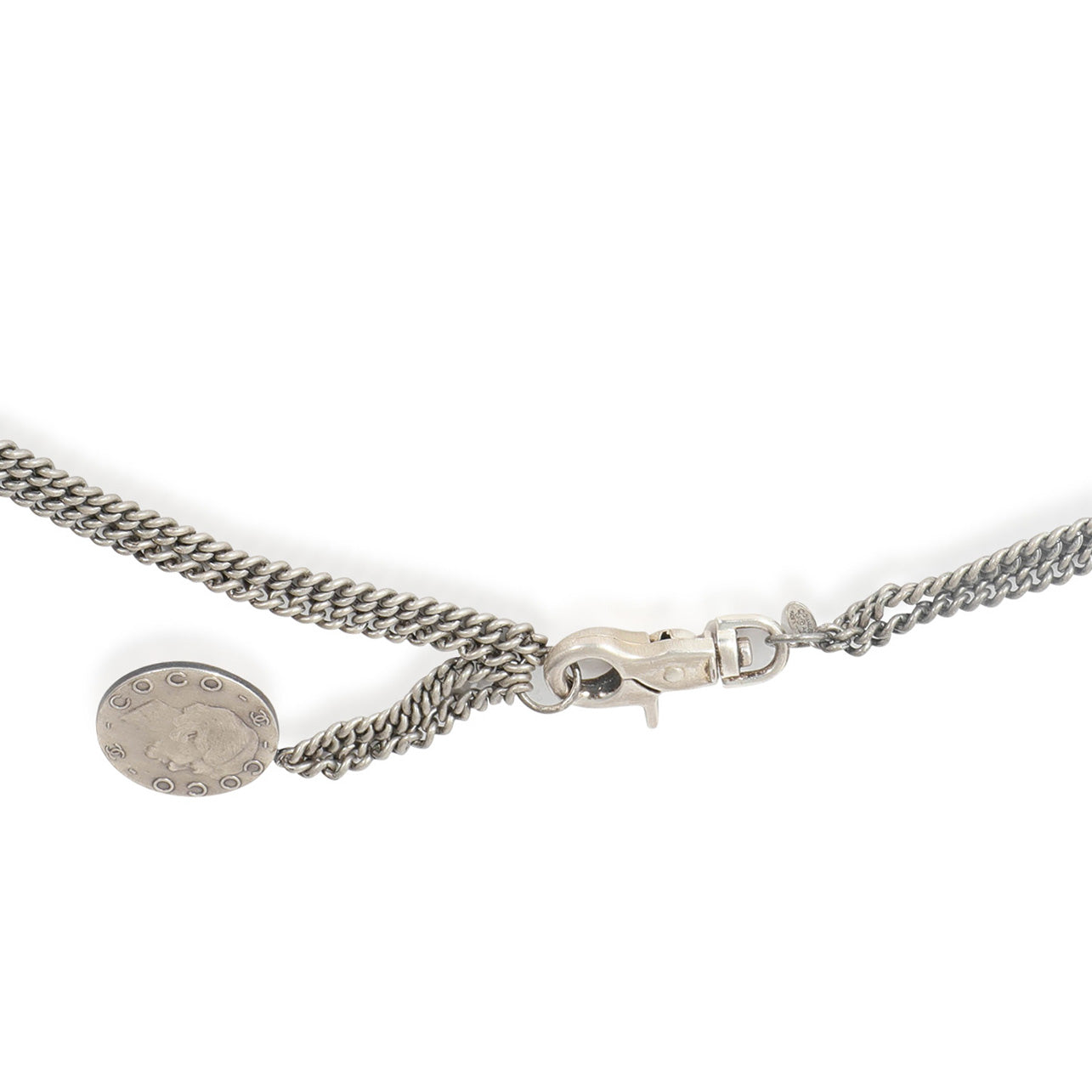 2008 A Coco Medallion Belt Silver-Toned