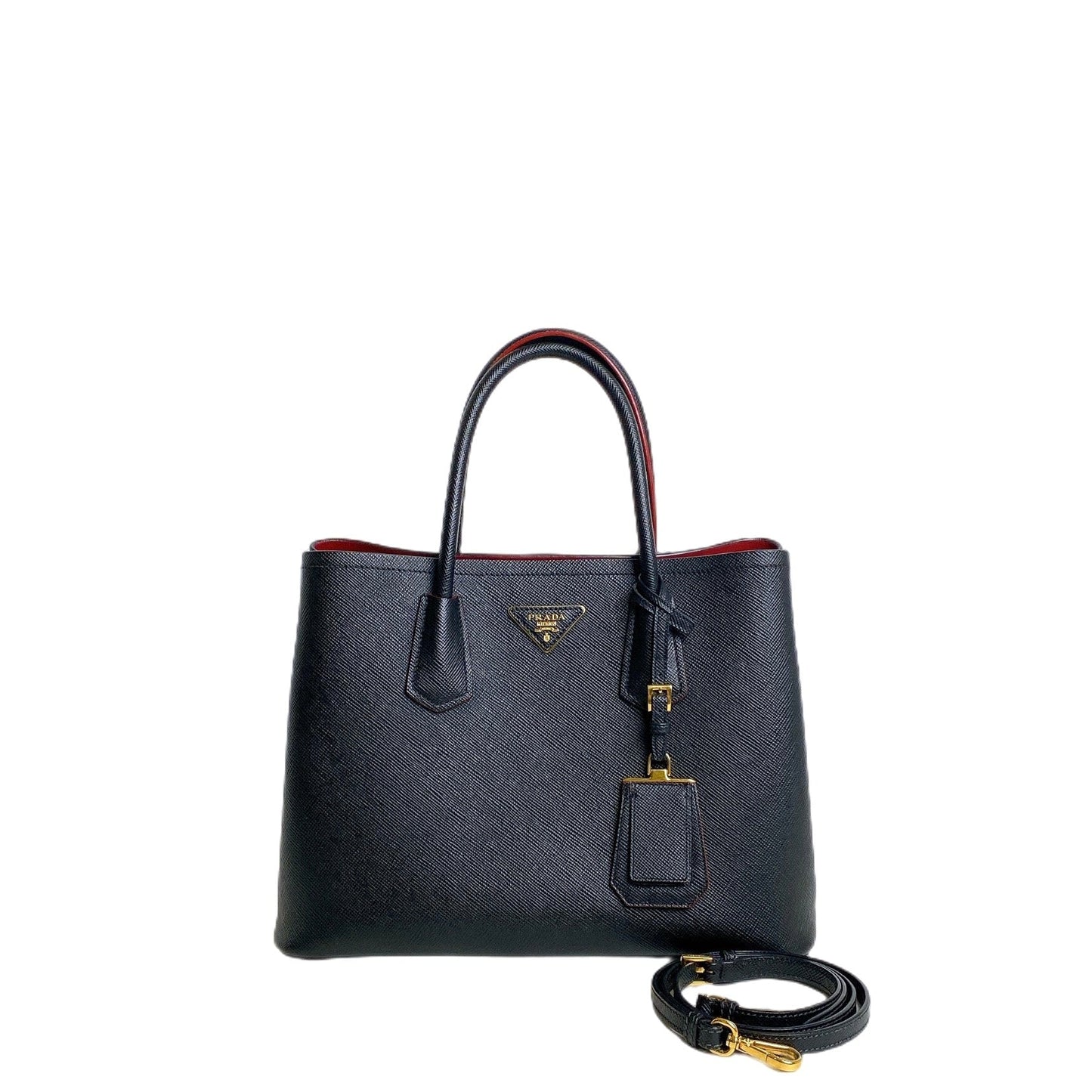 PRADA SAFFIANO CUIR IN BLACK