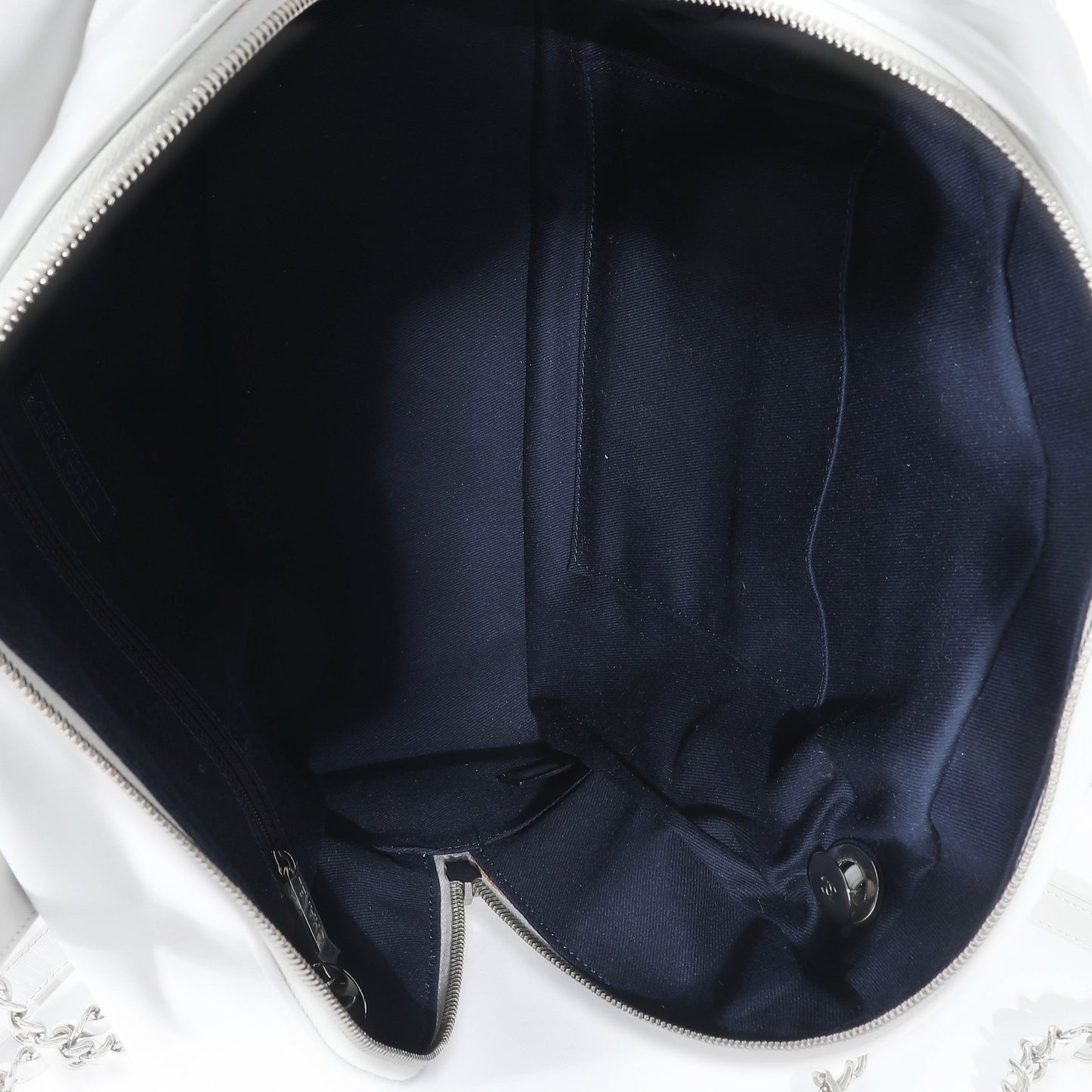 Grey Calfskin Express Bowling Bag