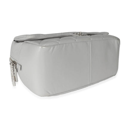 Grey Calfskin Express Bowling Bag