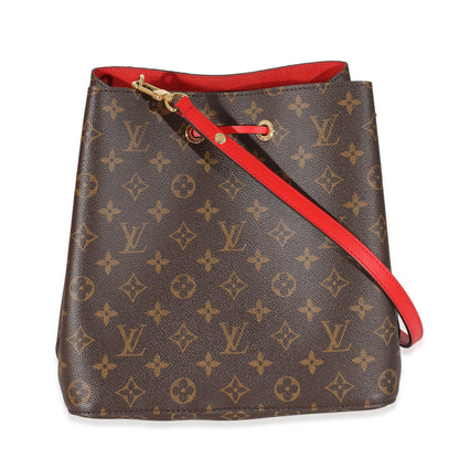 Louis Vuitton Coquelicot Monogram Canvas NéoNoé MM