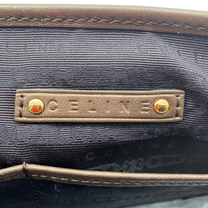 Celine Suede Arc de Triomphe Dark Flower Tote Bag TWS