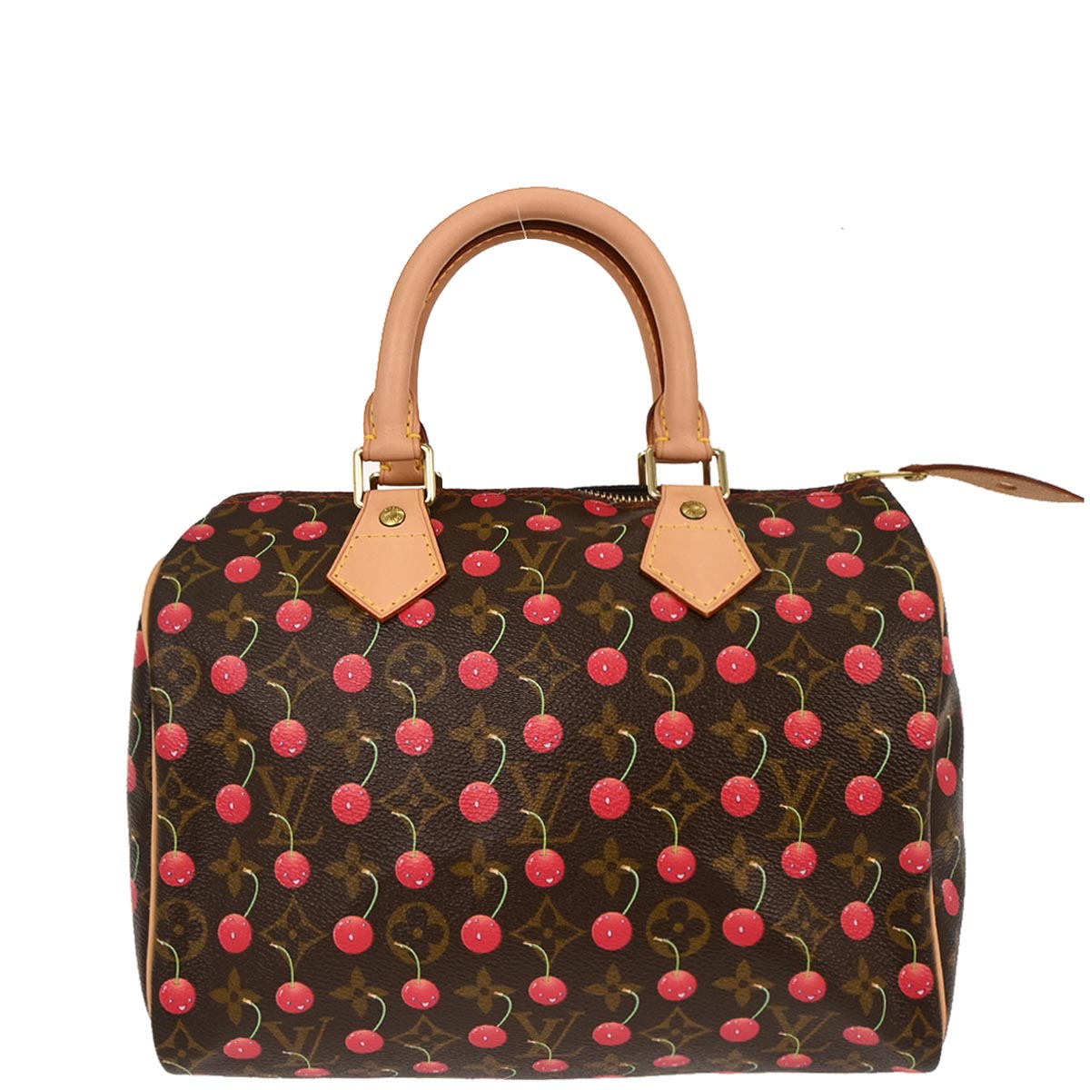 Louis Vuitton 2005 Monogram Cherry Speedy 25 Handbag M95009
