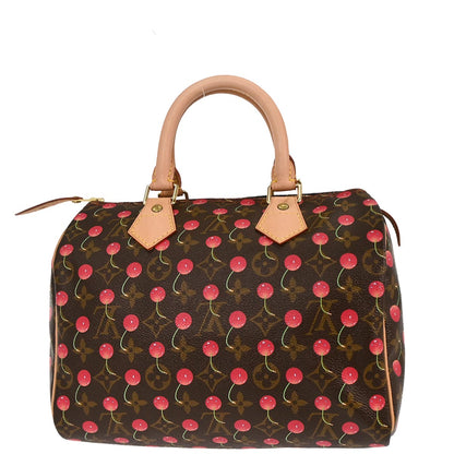 Louis Vuitton 2005 Monogram Cherry Speedy 25 Handbag M95009
