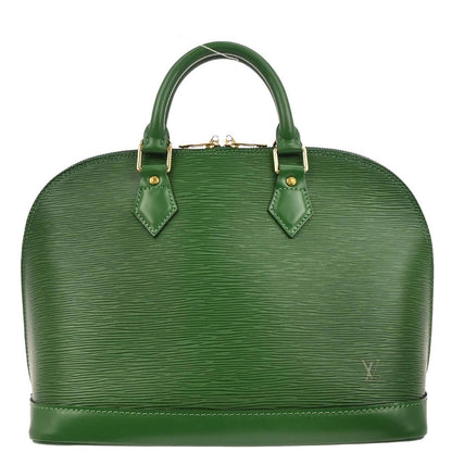 Louis Vuitton 1999 Green Epi Alma Handbag M52144