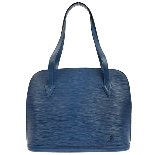 Louis Vuitton Blue Epi Lussac Shoulder Bag M52285