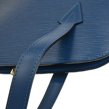 Louis Vuitton Blue Epi Lussac Shoulder Bag M52285