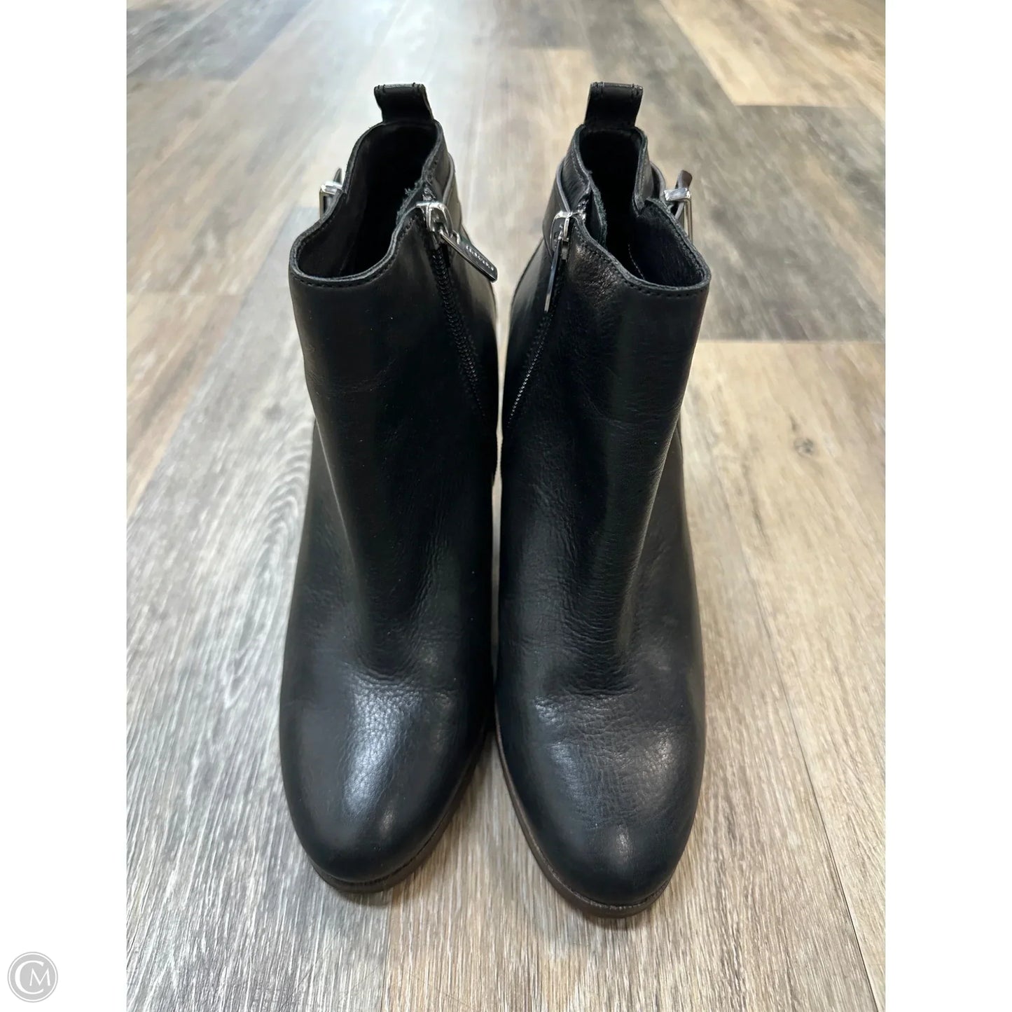 Boots Designer By Coach In Black, Size: 7.5