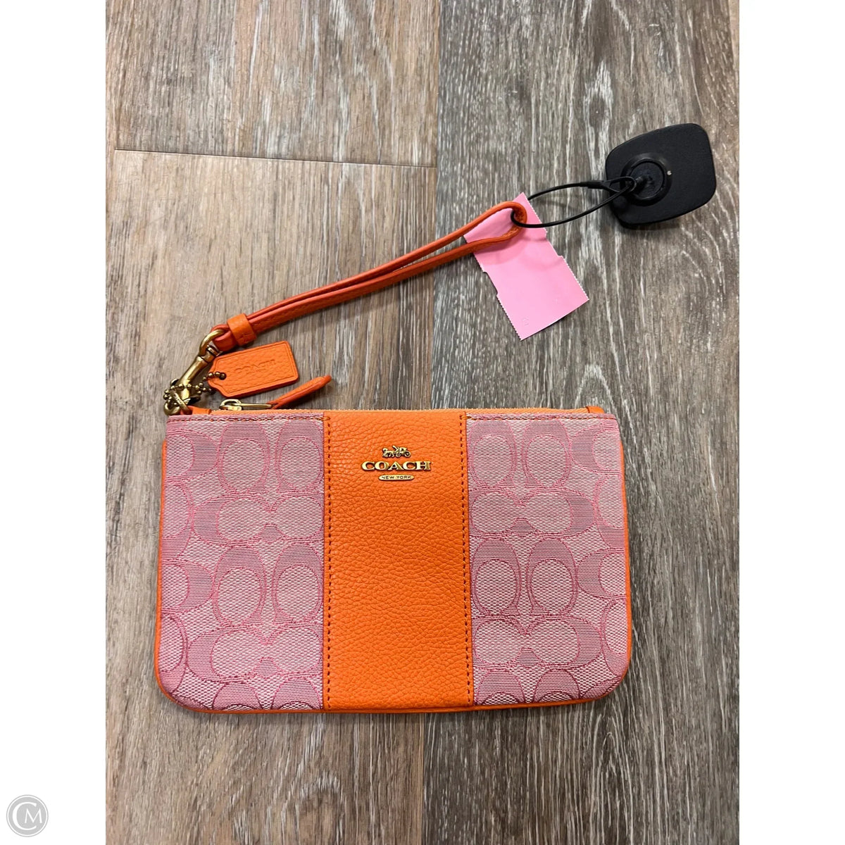 Wristlet Designer By Coach, Size: Medium