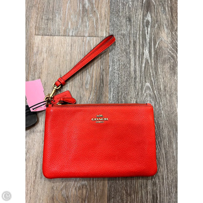 Wristlet Designer By Coach, Size: Medium