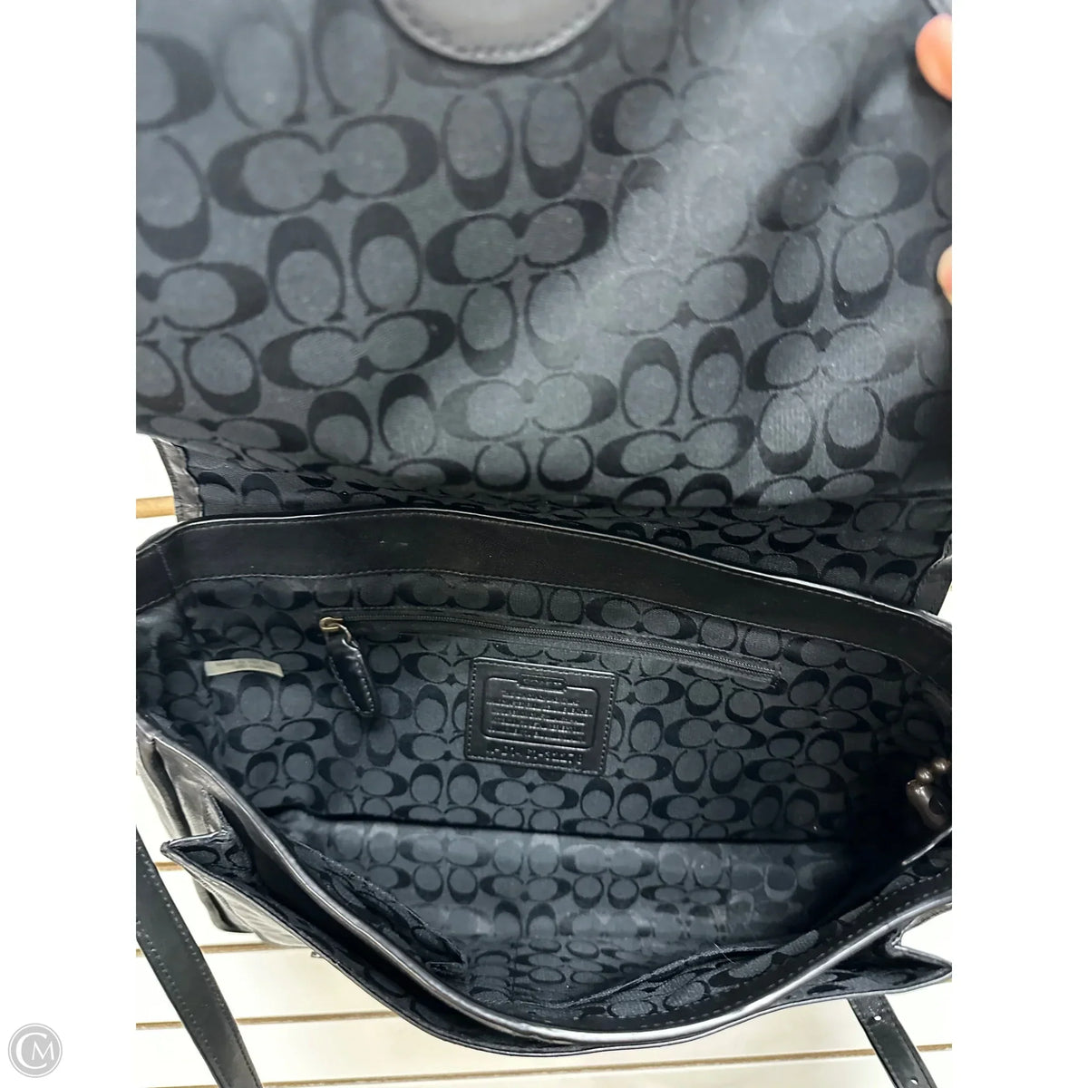 Handbag Designer By Coach, Size: Medium