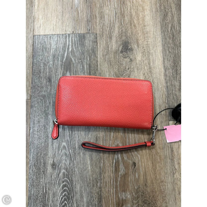Wristlet Designer By Coach, Size: Large