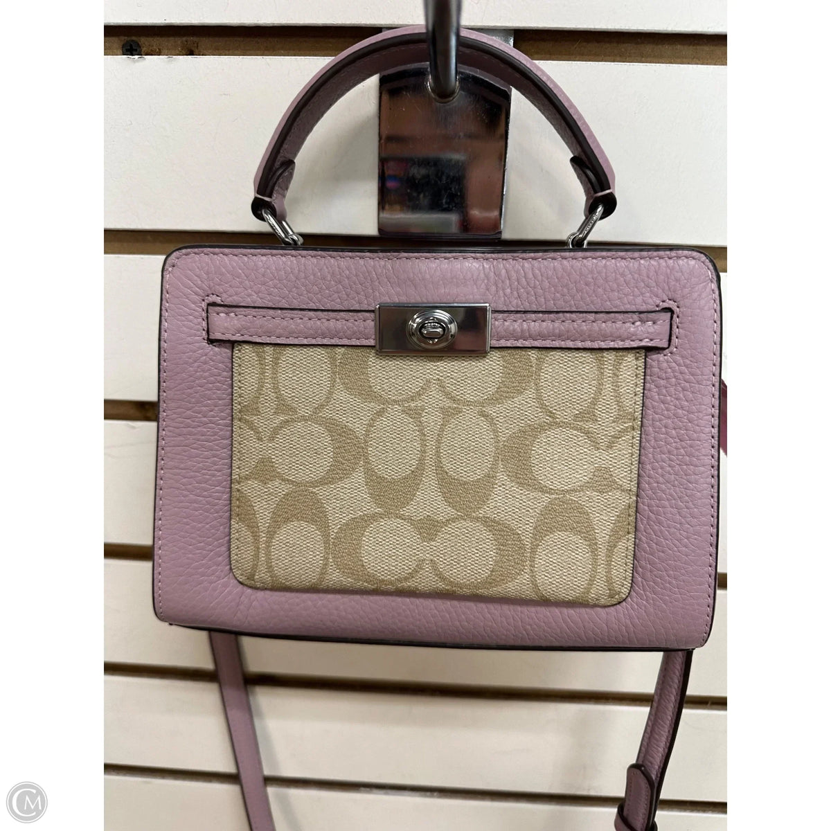 Handbag Designer By Coach, Size: Small