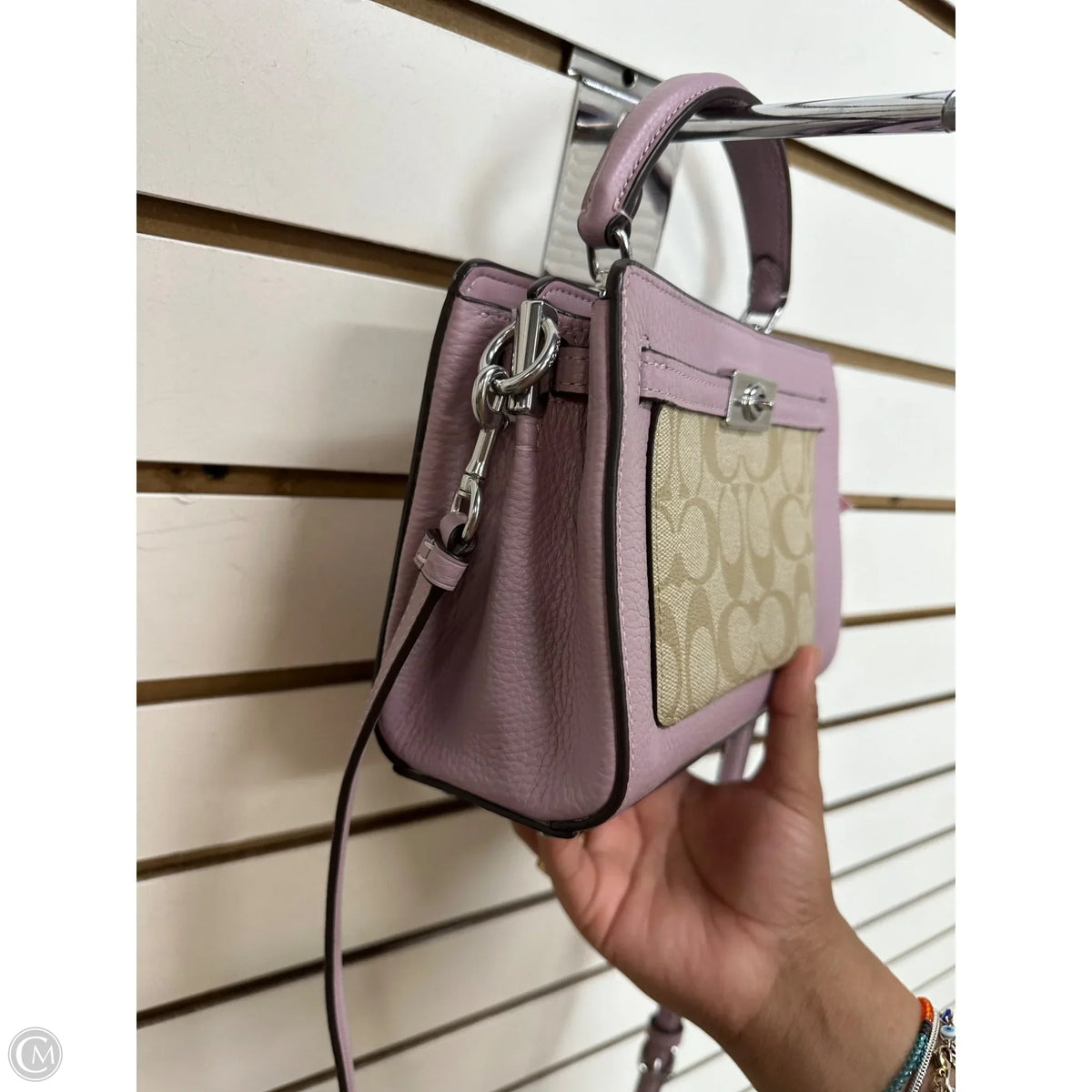 Handbag Designer By Coach, Size: Small