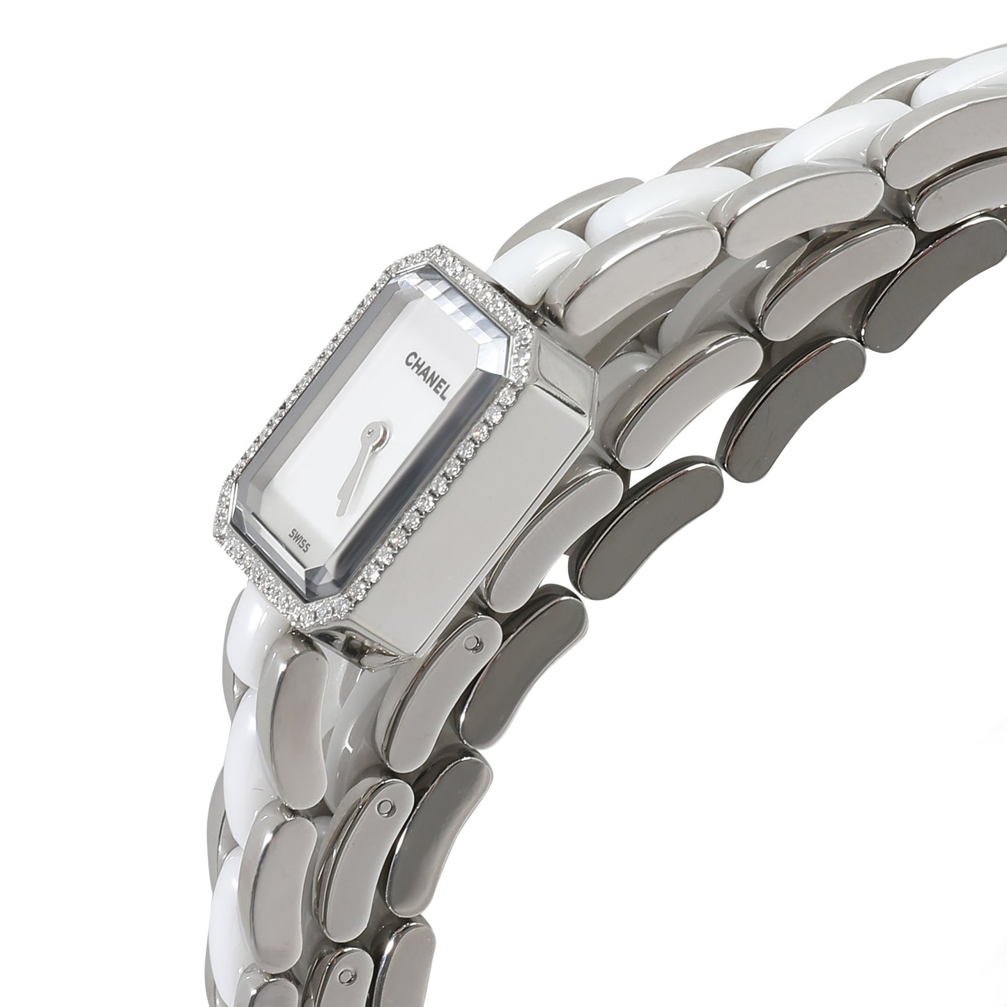 Premeire Wrap H3059 Women's Watch in  Stainless Steel/Ceramic