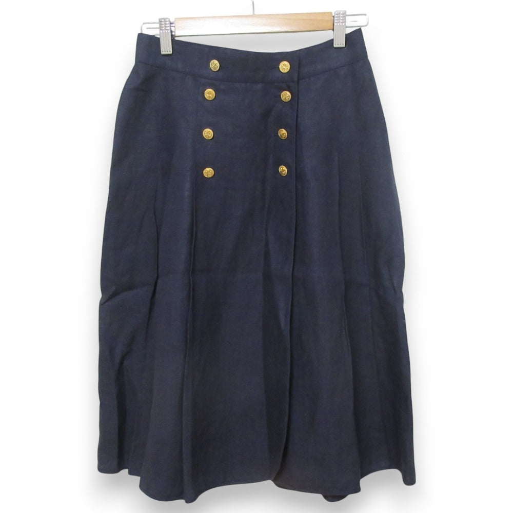 Chanel 100% Linen Skirt
