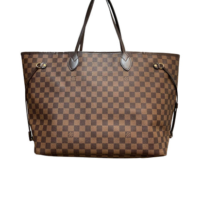 Louis-Vuitton Neverfull GM Damier Ebene Canvas Brown