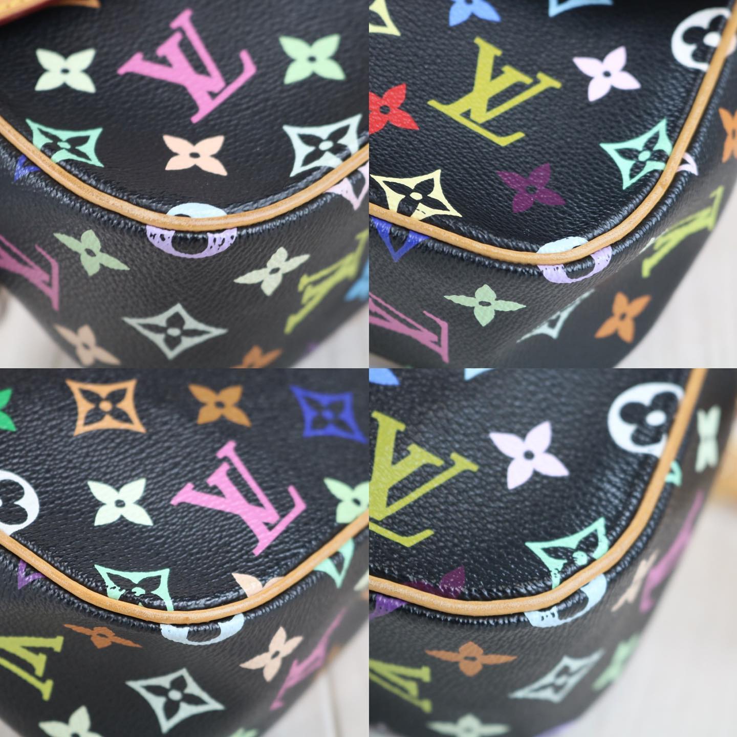 Rank A ｜    LV Monogram Multicolor Sologne Shoulder Bag   ｜122311