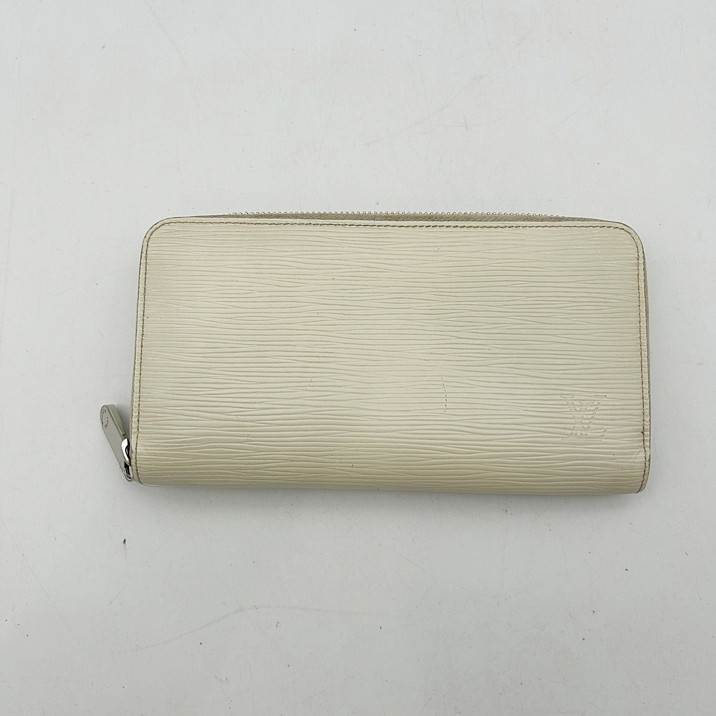 LOUIS VUITTON Epi Zippy Wallet Ivory lv8815ed