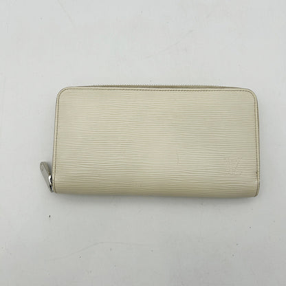 LOUIS VUITTON Epi Zippy Wallet Ivory lv8815ed