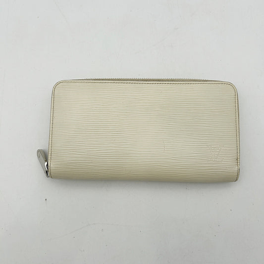 LOUIS VUITTON Epi Zippy Wallet Ivory lv8815ed