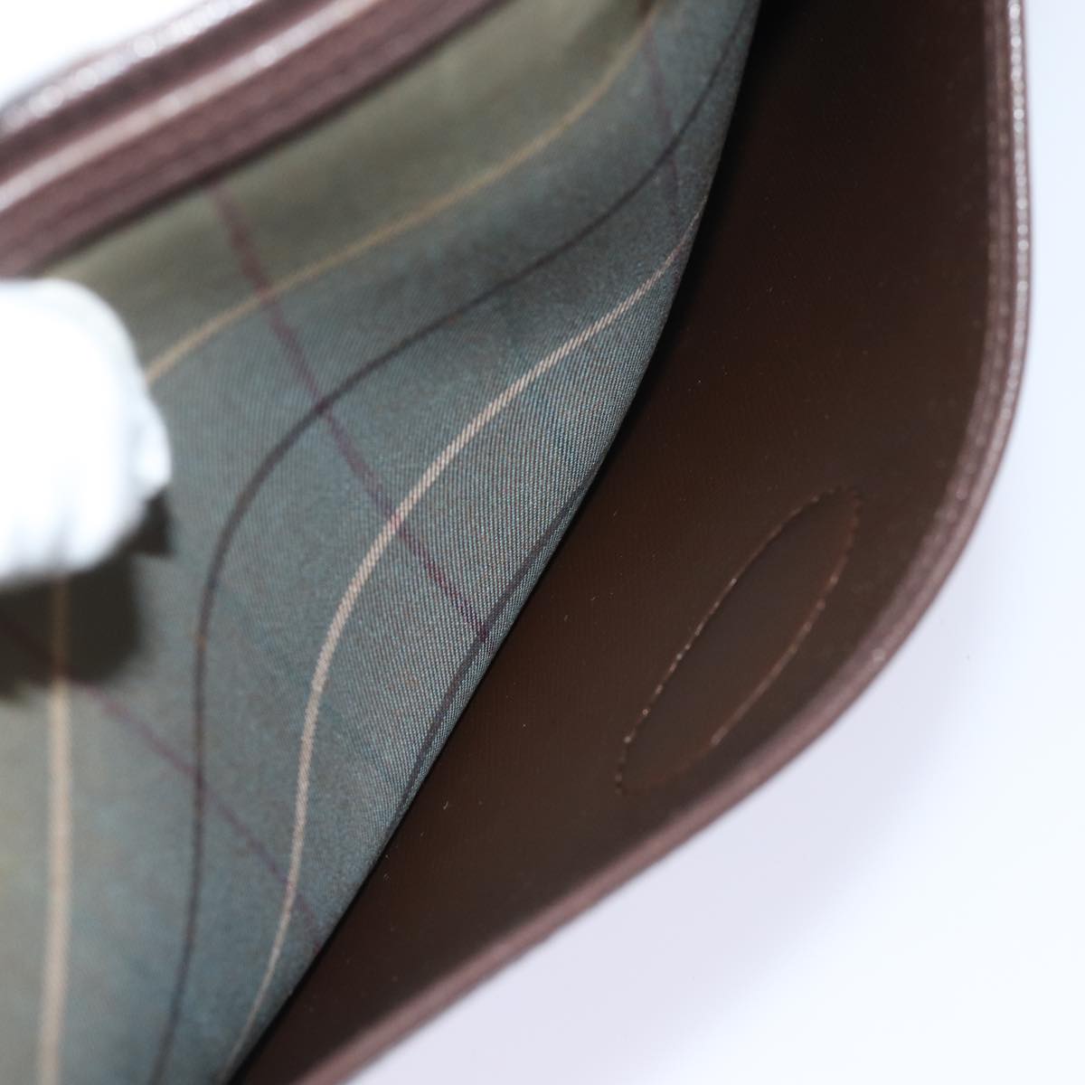 BURBERRY Nova Check Clutch Bag
