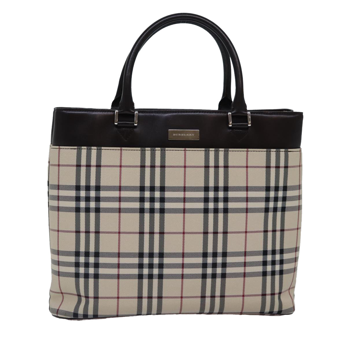 BURBERRY Nova Check Handbag