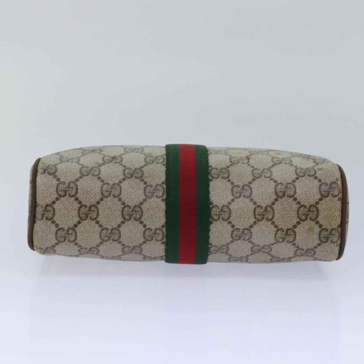 Gucci Gg Canvas Beige Canvas Clutch Bag