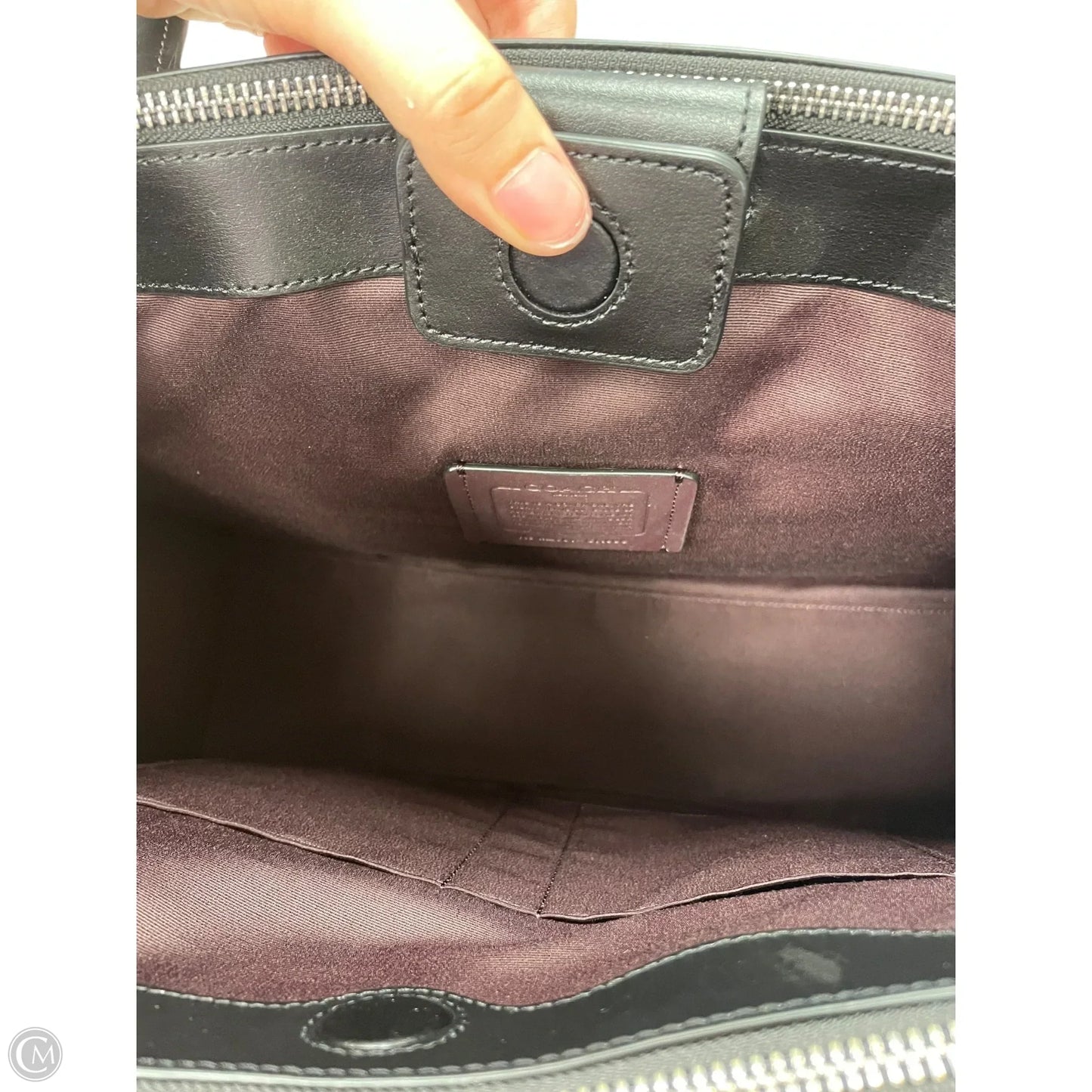 Handbag Designer By Coach, Size: Medium