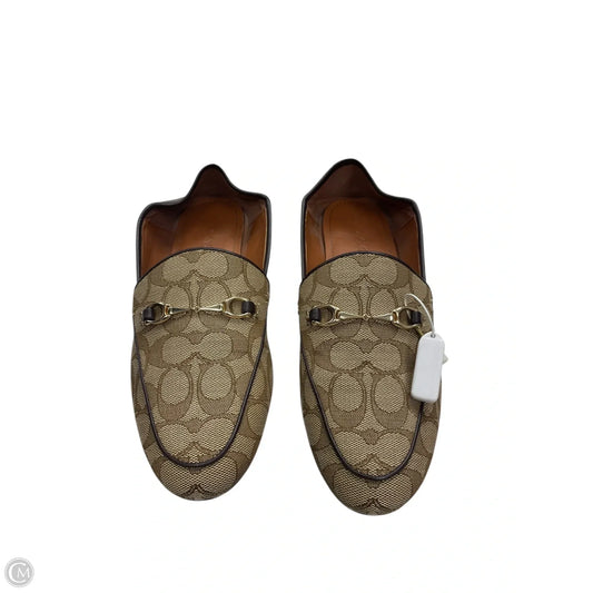 Shoes Designer By Coach In Tan, Size: 7.5