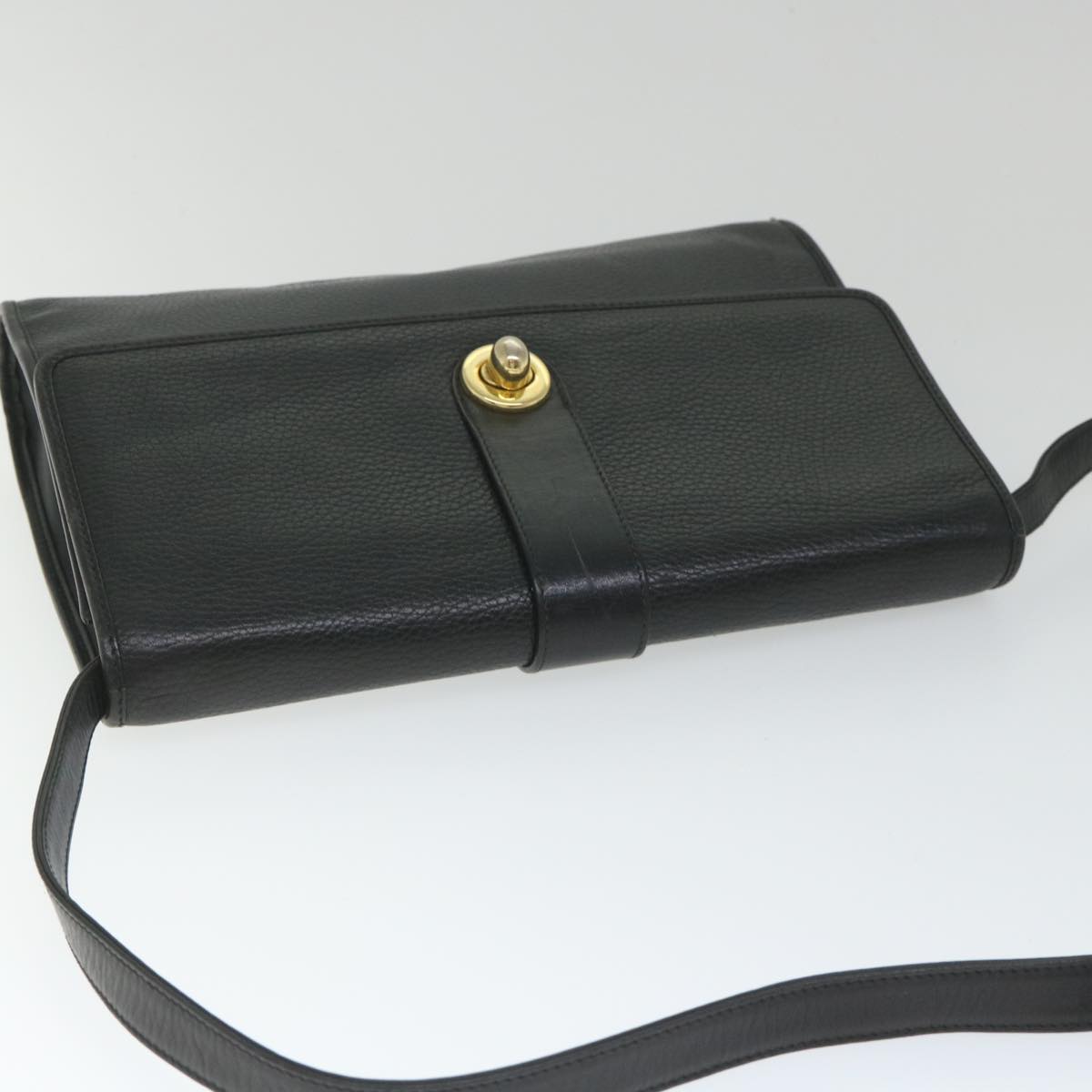 Gucci Black Leather Shoulder Bag