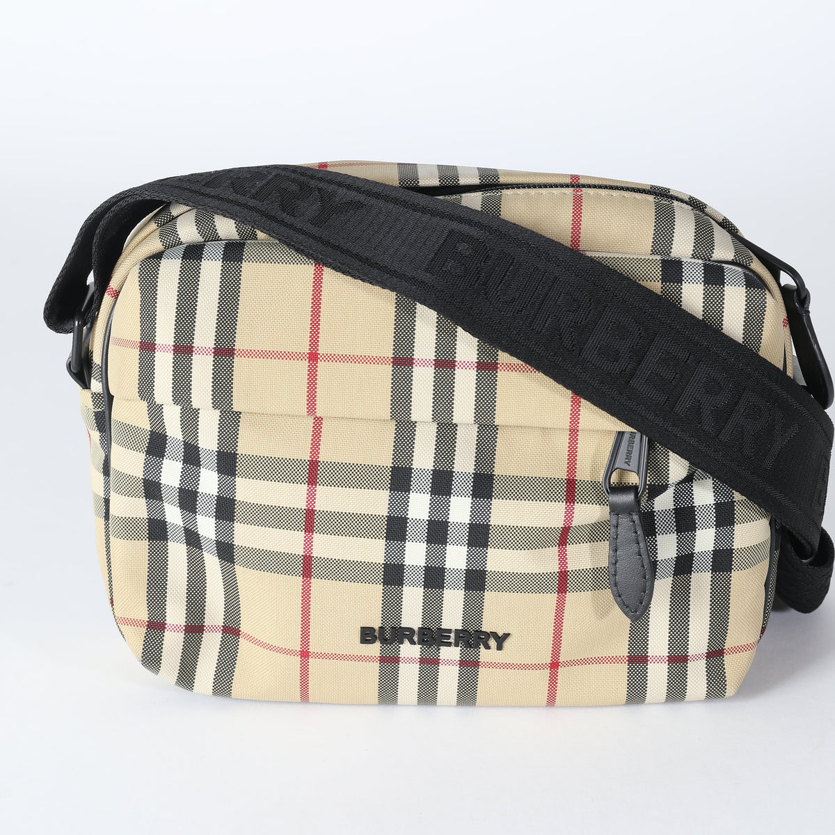 BURBERRY Archive Beige Nylon Vintage Check Paddy Bag