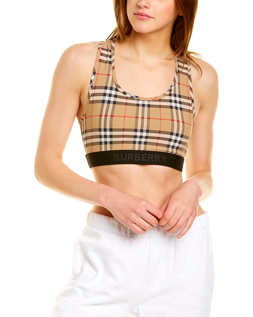 Burberry Bra Top Brown Multi Regular 0 (XS)